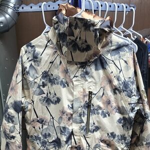 686 Floral Ski & Snow Jacket - Cream
